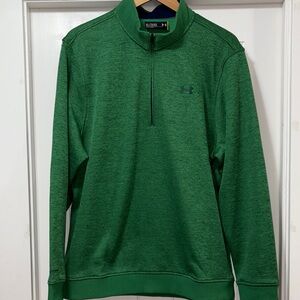 Under Armour Forest Green Half-Zip sweater